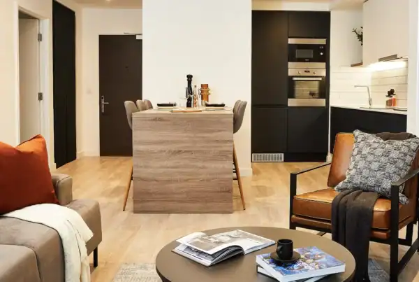 Vita Living Circle Square kitchen and living